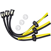 3 Universal Kit de filtros de gasolina Filtro Universal de Gasolina con Manguito y Junta Universal Tubo de Gasolina de…